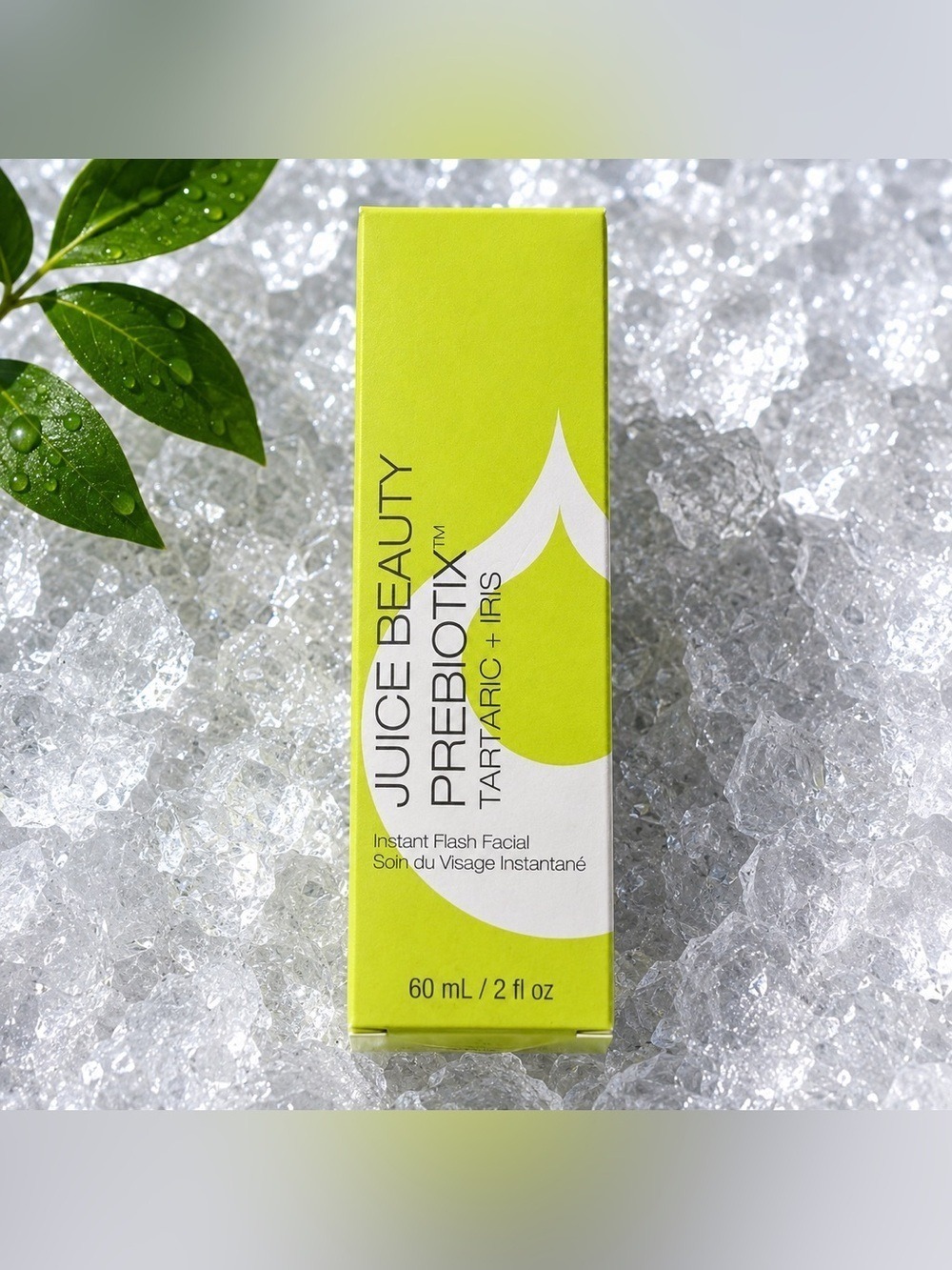 Juice Beauty Prebiotix Instant Flash Facial Tartaric + Iris 2 oz NIB